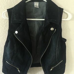 Denim vest